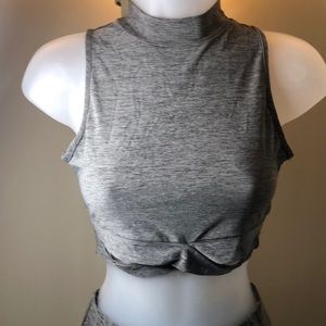 2 Piece fitted top and skirt